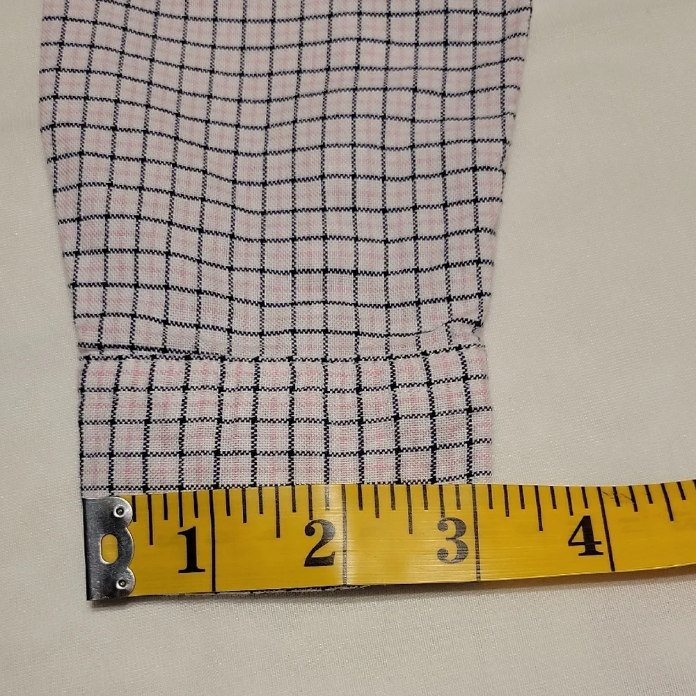 Ralph Lauren White and Blue Plaid Shirt